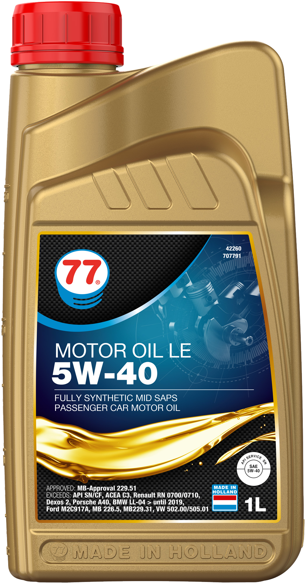 MOTOR OIL LE 5W-40