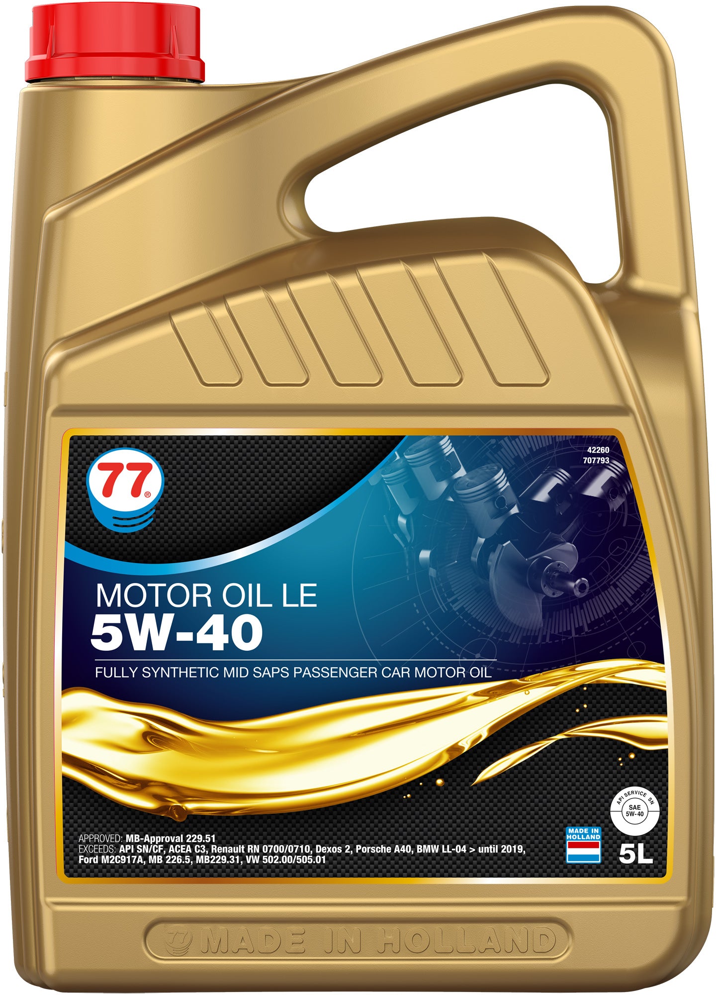 MOTOR OIL LE 5W-40