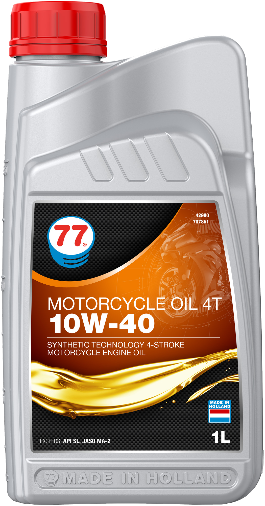 MOTORCYCLE OIL 4T 10W-40