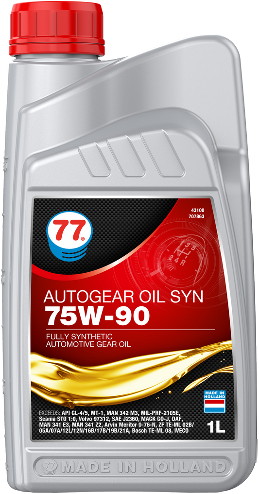 AUTOGEAR OIL SYN 75W-90