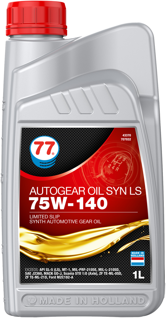 AUTOGEAR OIL SYN LS 75W-140