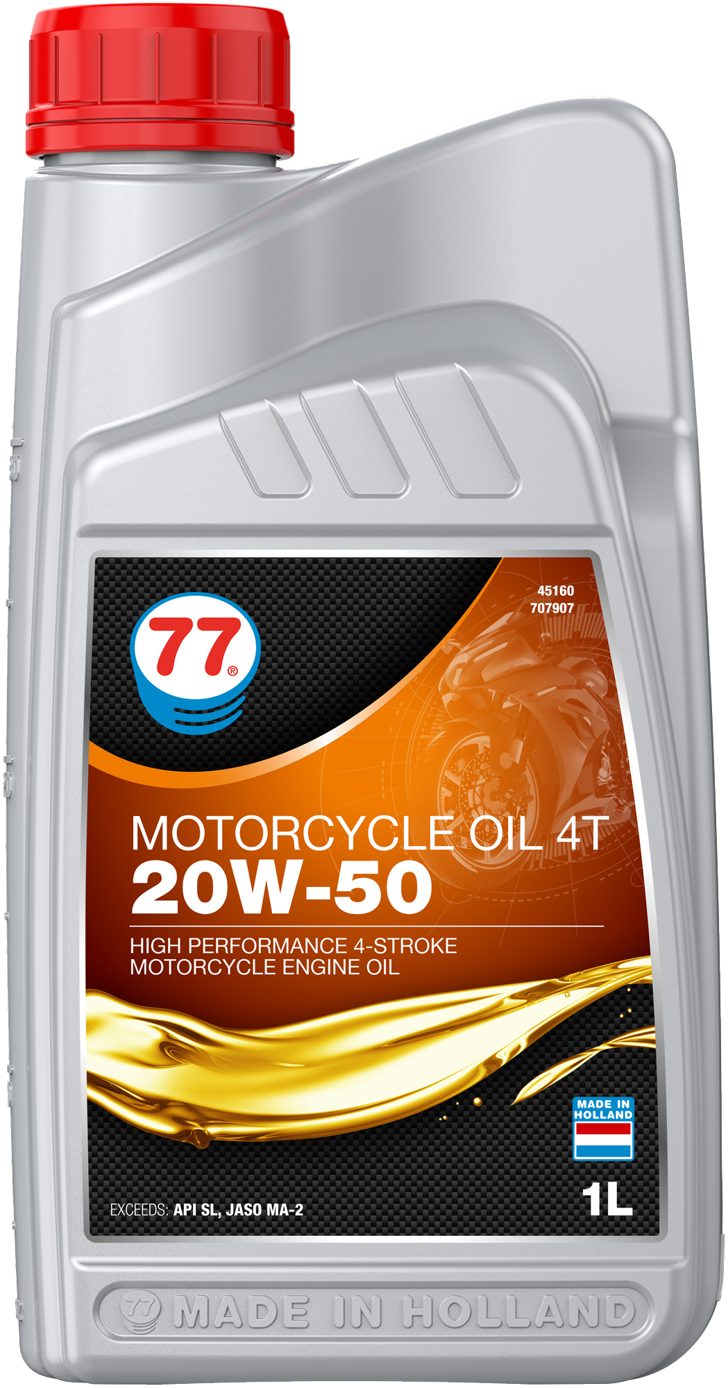 MOTORCYCLE OIL 4T 20W-50