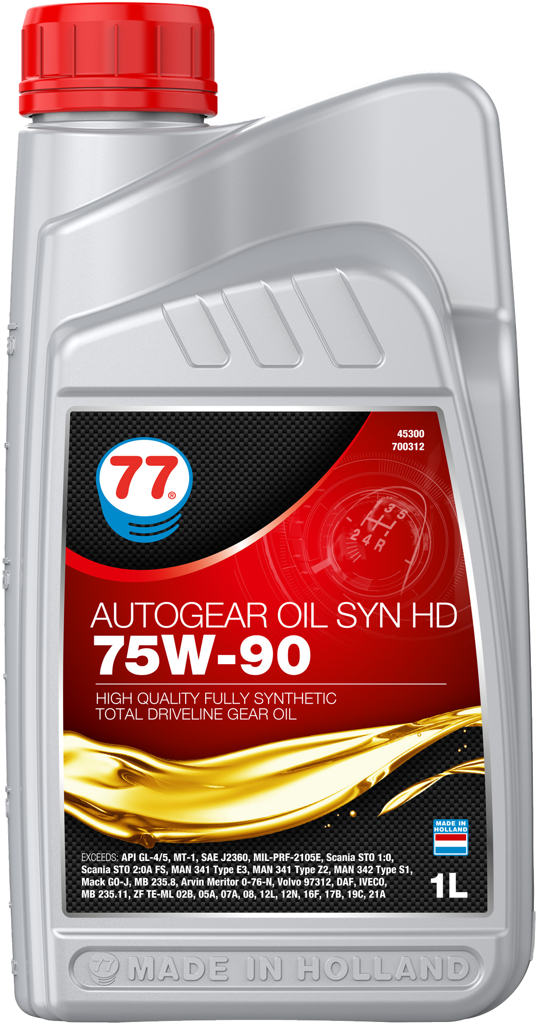 AUTOGEAR OIL SYN HD 75W-90